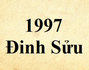 Đinh Sửu 1997